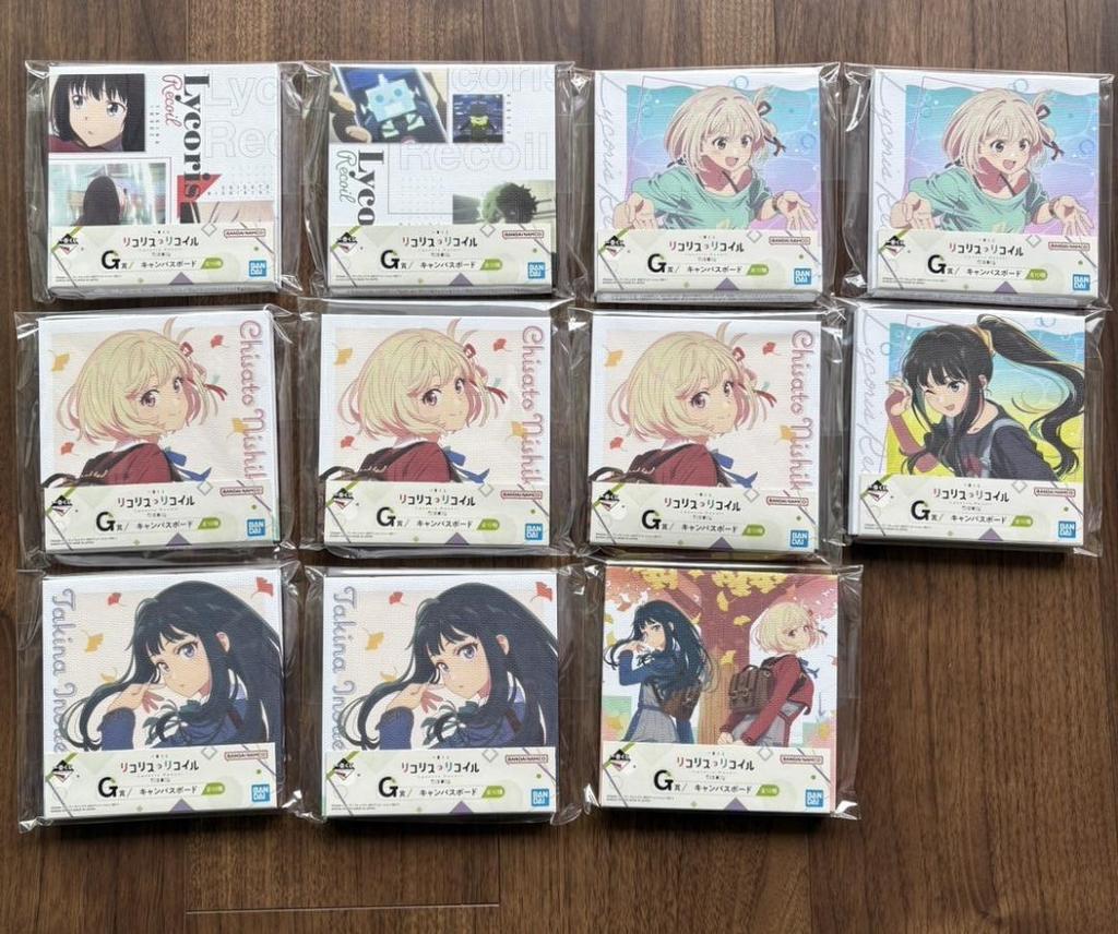 [USED] Ricorico figure & stuffed toy & visual frame