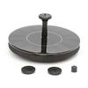 Solar Powered Garden Decor Floating Fountain Freestanding Bird Bath Water Pump