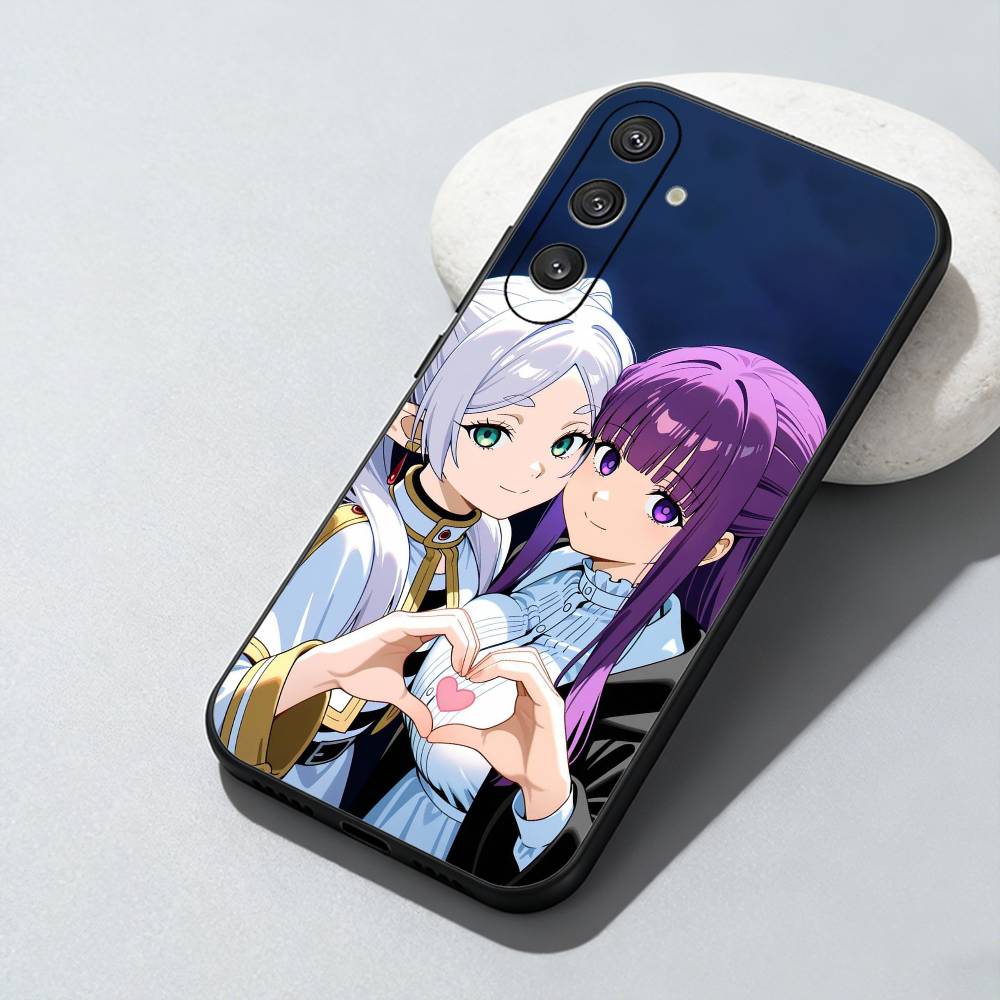 

F-Frieren And F-Ferm Phone Case For Samsung Galaxy A73,A72,A71,A70,A52,A51 Others Soft Black Cover Samsung a32 4g