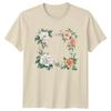 Elegant Watercolor Roses Botanical Flower Womens T-Shirt Mothers Day Gift