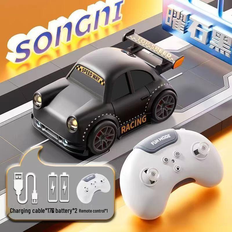 Remote-Control Mini Drift Car with Magnetic Suction and Smart Induction