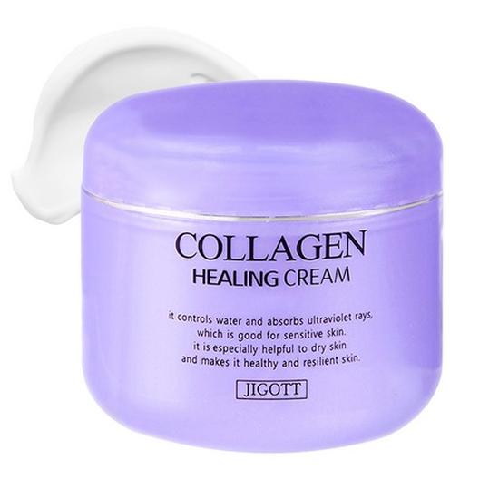 JIGOTT Collagen Healing Cream 100ml – Deep Moisturizing & Nourishing Face Cream 100ml