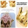 24 Pcs Crown Wedding Candy Gauze Bag Decorations Gold Gift Boxes Gifts Drawstring Bags Party
