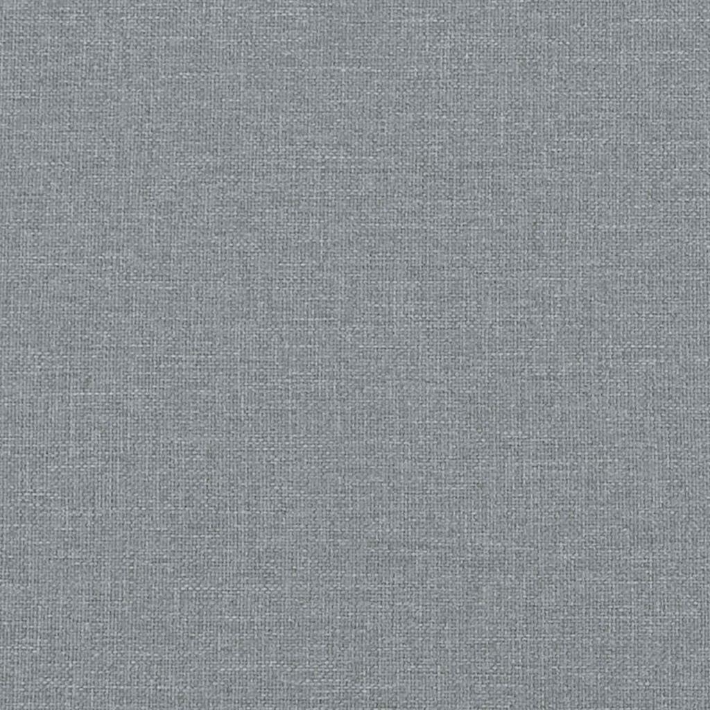 Bed Frame Light Grey 80 x 200 cm Polyester