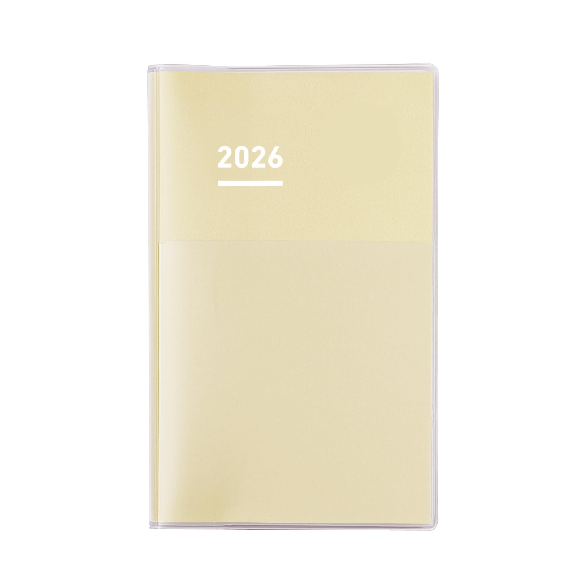 

Kokuyo Jibun Techo Diary 2026 Monthly/Weekly Planner, A5 Slim, Butter Yellow, Ni-JCD1Y-26, Starts November 2025
