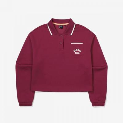 Fila Tennis Life Pique Collar Sweatshirt