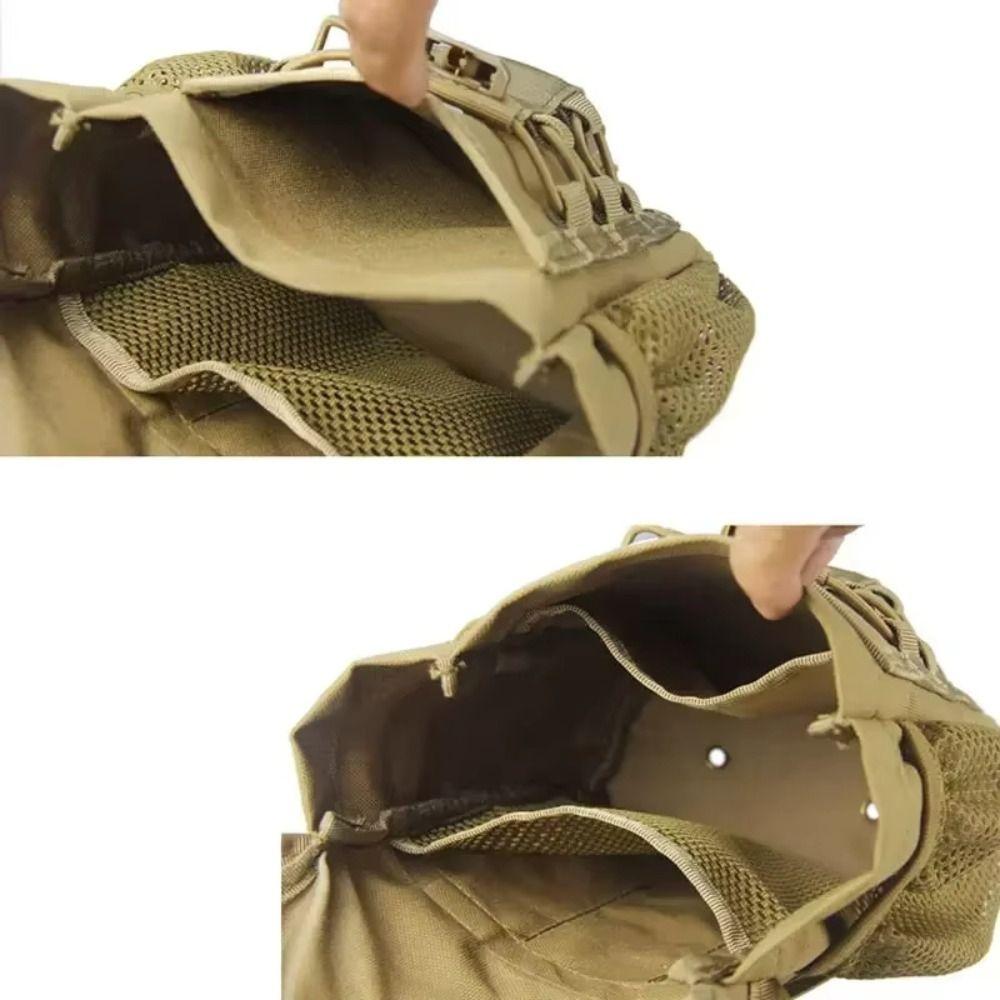 1000D Nylon Outdoor Climbing Pouch Attachments EDC Pouch Portable Dump Bag Mountaineering