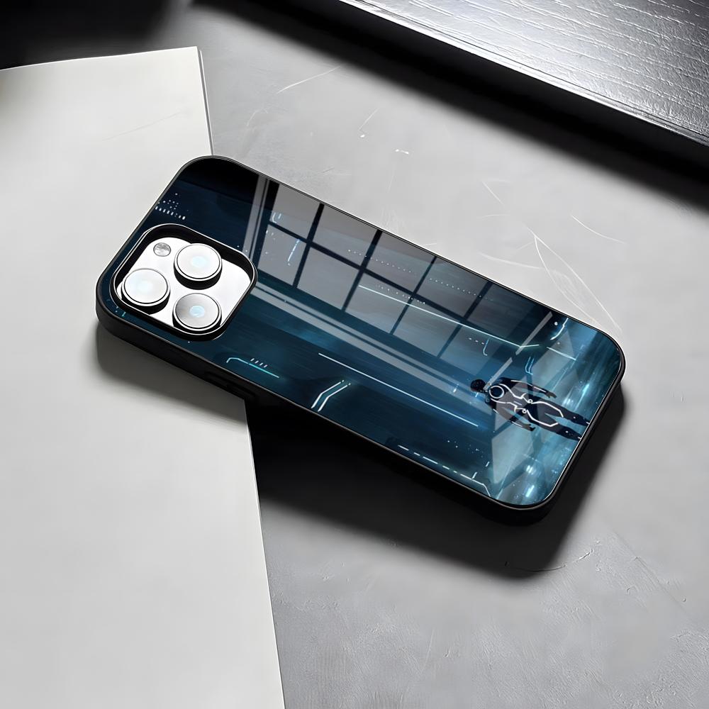 Tron Legacy Phone Case For IPhone 17 Pro Max 15 Pro 16 14 Plus 12 13 Mini 11 Pro Shockproof Glass Cover