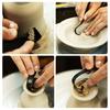 Professional Pottery And Clay Trimming Tool Carbon Steel Pottery Trimming Tool For Pottery Ceramic Sculpting Carving