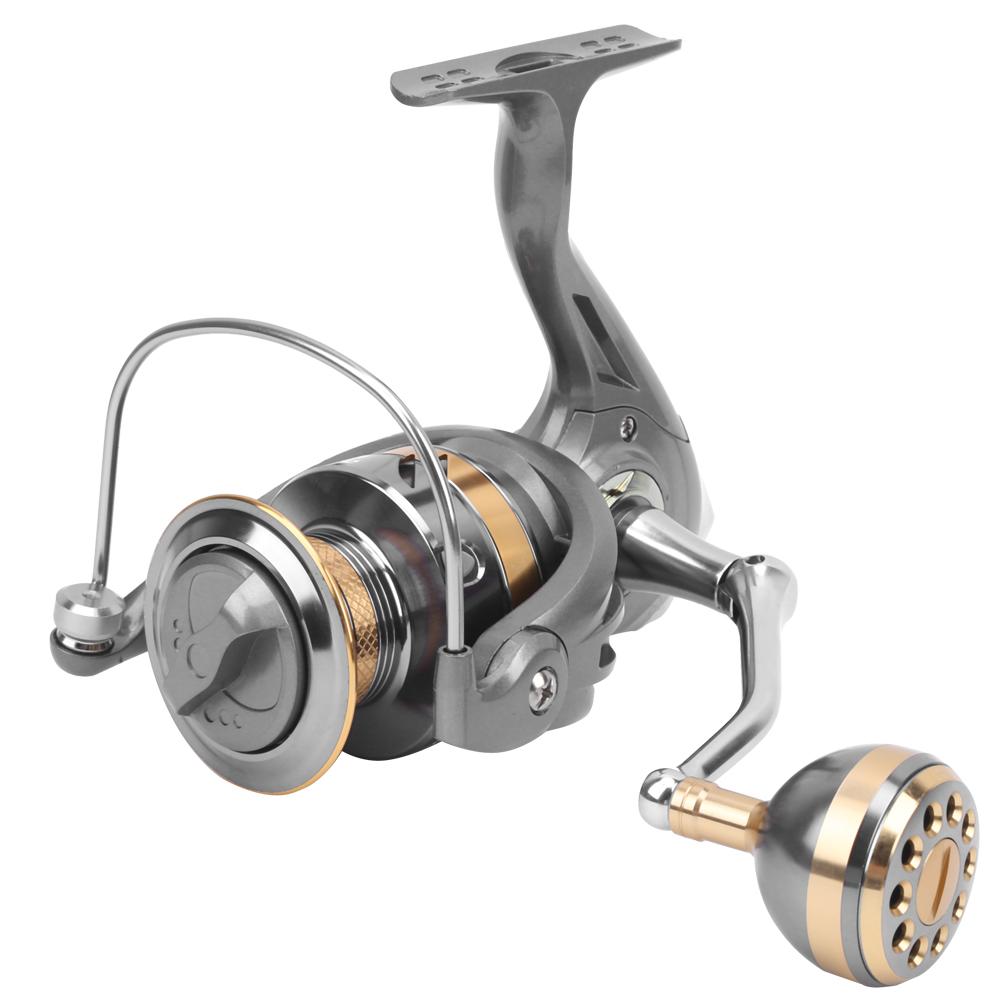 Handle Skirted Spool Rock Sea Fishing Spinning Reel Fishing Line Wheel AccessoryAR6000