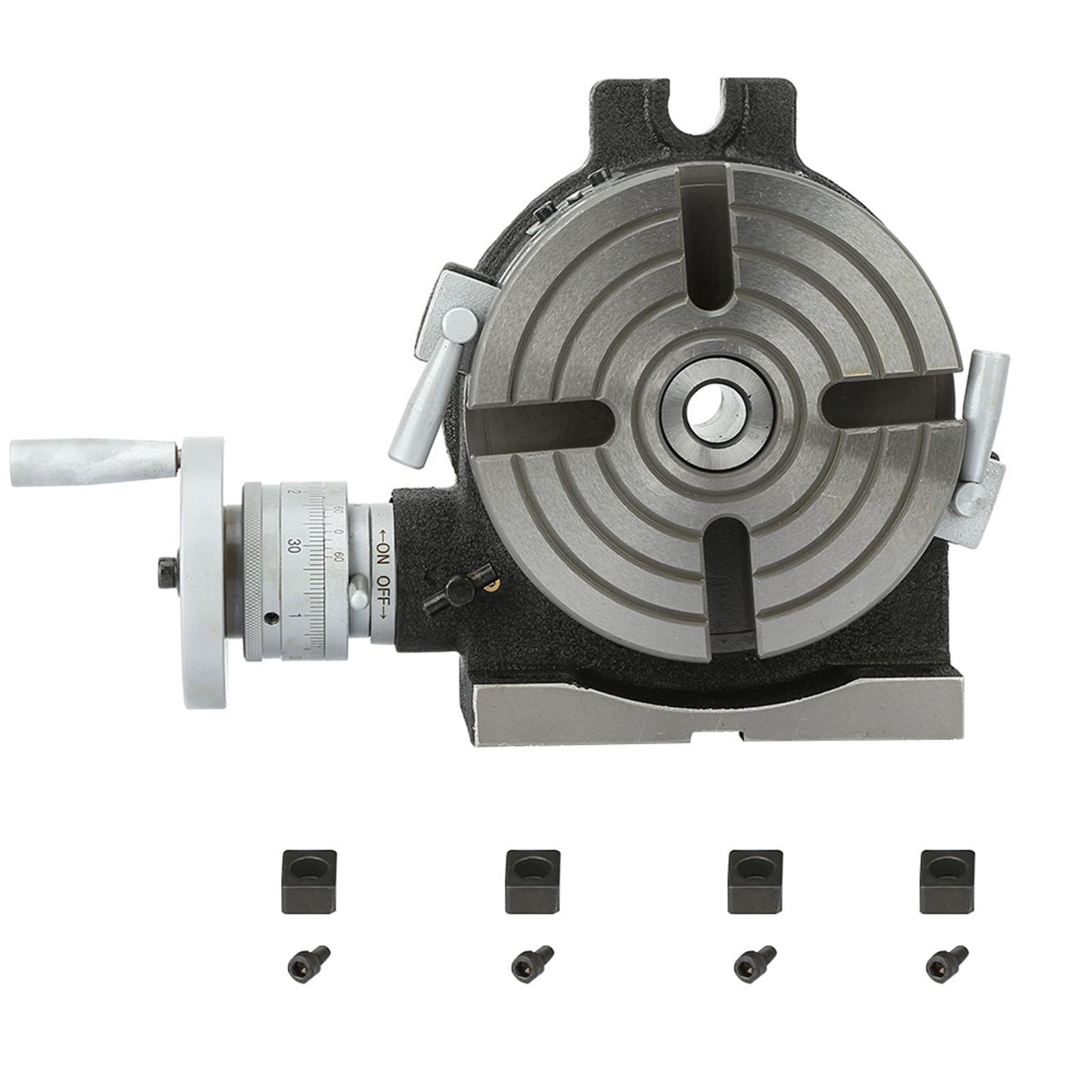 

HV6 6-дюймовый горизонтальный и вертикальный вращающийся рабочий стол фрезерно-сверлильный станок