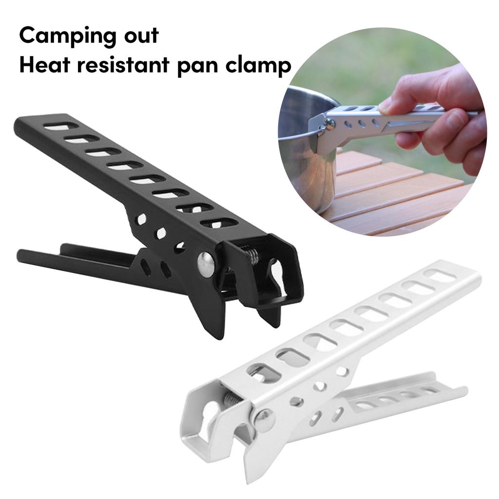 Hot Pan Grippers Hot Pots Clip Tableware Camping Cookware Holder Lifters Clamps Kitchen Accessories