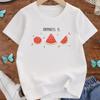 Kids Watermelon Graphic Crewneck Short Sleeve Tee, Spring Summer Casual Eye-Catching Kids Top, Ideal Gift