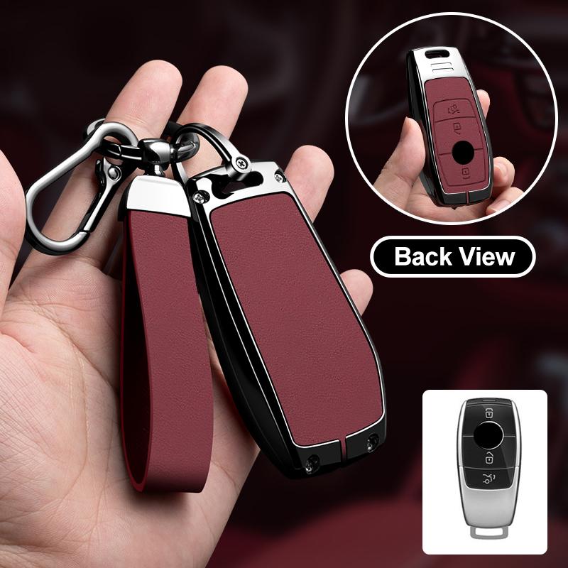 3/4 Button Zinc Alloy Car Key Cover Case For Mercedes-Benz A220 E63S Amg E-Class Gle 350 4Matic E300 E400 E43 W213