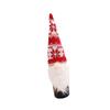Reusable Cloth Wine Bottle Cover Festival Santa Hat Christmas Party Decoration With Natural Forest Theme Design