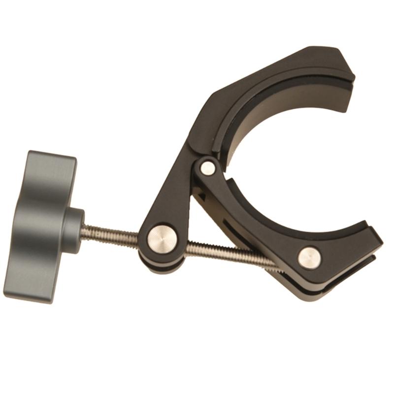 Multifunctional Camera Support Clip Super Clamp with 40mm Arca Type Quick Plate for Monitors, Lights, Action Cameras