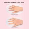 1 Pair Silicone Realistic Gloves Full Arm High Simulation Female Hand Artificial for Prosthetic Skin Crossdresser Cosplay