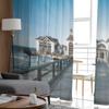 Berühmtes Haus Insel Rügen In Deutschland Chiffon Transparente Vorhänge Wohnzimmer Schlafzimmer Fenster Voiles Tüllvorhang