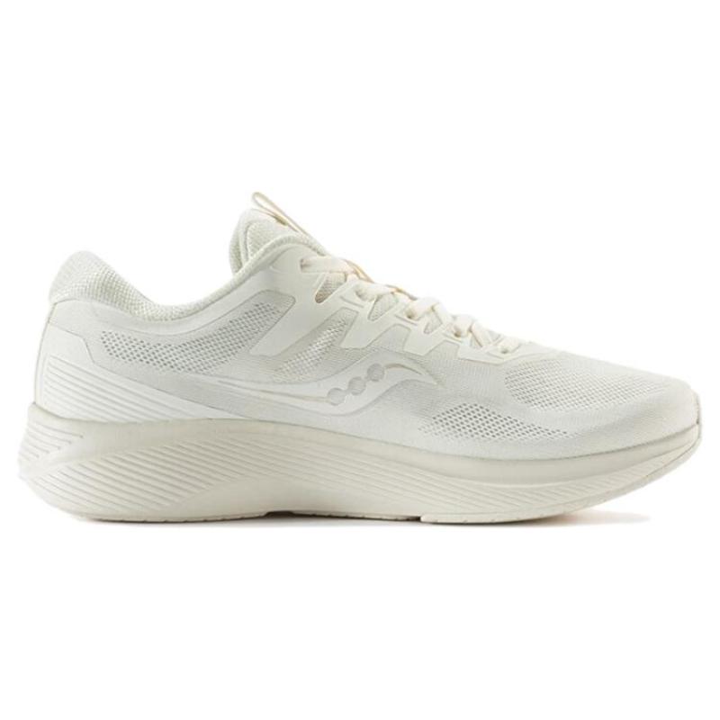 SAUCONY Lancer Cushioning Anti-Slip And Wear-Resistant Breathable Rebound Low-Top Training Running Shoes Unisex White Saucony S28190-3