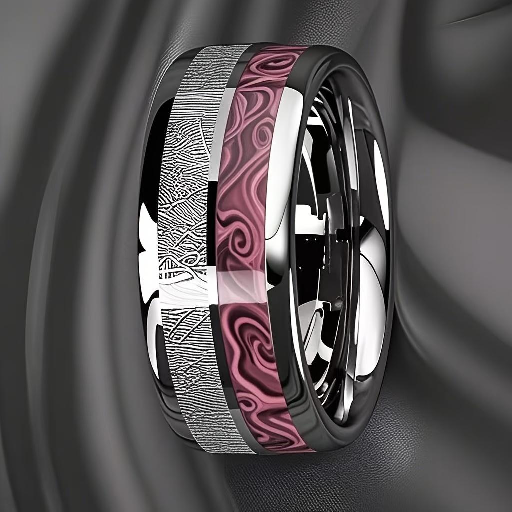 Men's Stainless-Steel Rings 2025 Trend  New In Ring Rings For Couples Girlfriend Gift Stainless Steel Rings For Women