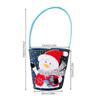 Large Capacity Christmas Denims Bag Fabric Holiday Party Decoration Carryall Top Sale