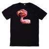 T-Shirt Lustiges Gesicht Flamingo Motiv