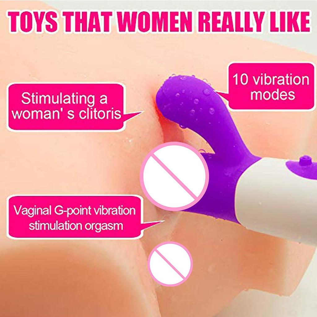Relax Body Soft Silicone Vibrator G Spot Clit Stimulator Waterproof Female Adult Products AV Wand