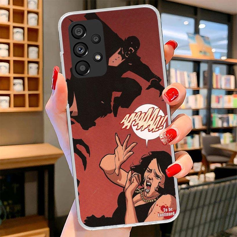 Gothic Vampire Scarlet Art Phone Case For Samsung Galaxy A17 A37 A57 A16 A26 A36 A56 A15 A25 A35 A55 A14 A24 A34 A54 A13 A23 A33