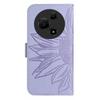 For TCL 60 NxtPaper 4G Case Sunflower Imprint Leather Wallet Phone Cover with Wrist Strap