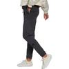 Adidas Knitted Sweatpants Women's Gray Moderate Cuffed Pants HM2863
