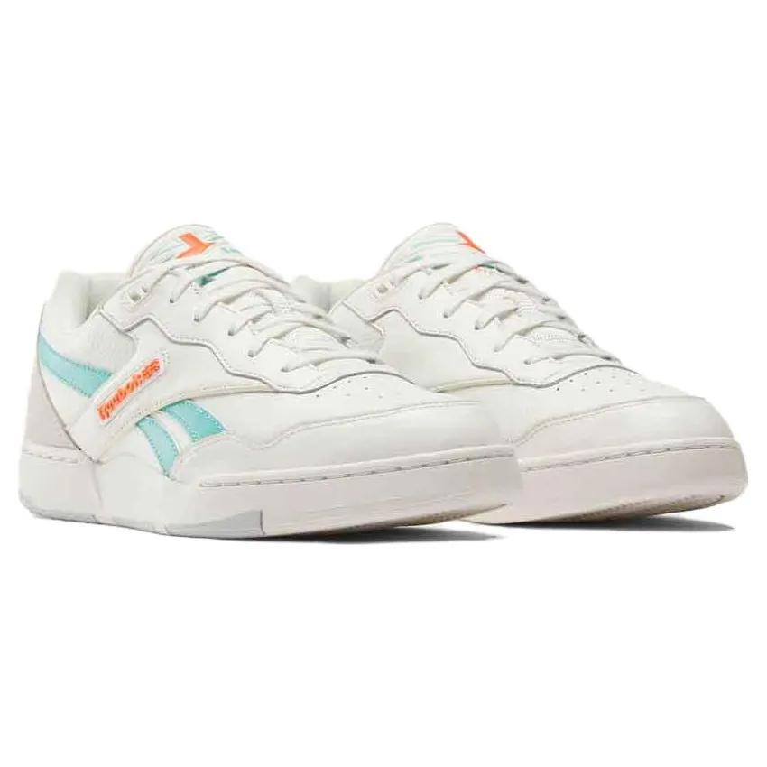 Reebok BB 4000 2 'The Green Box' (Unisex) White / Teal / Fiery Orange Skate Shoes 100072116