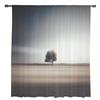 Baum-Grasland-Vorhänge für Wohnzimmer, Schlafzimmer, Tüll-Vorhang für Küche, Voile-Vorhang, Blindpaneele