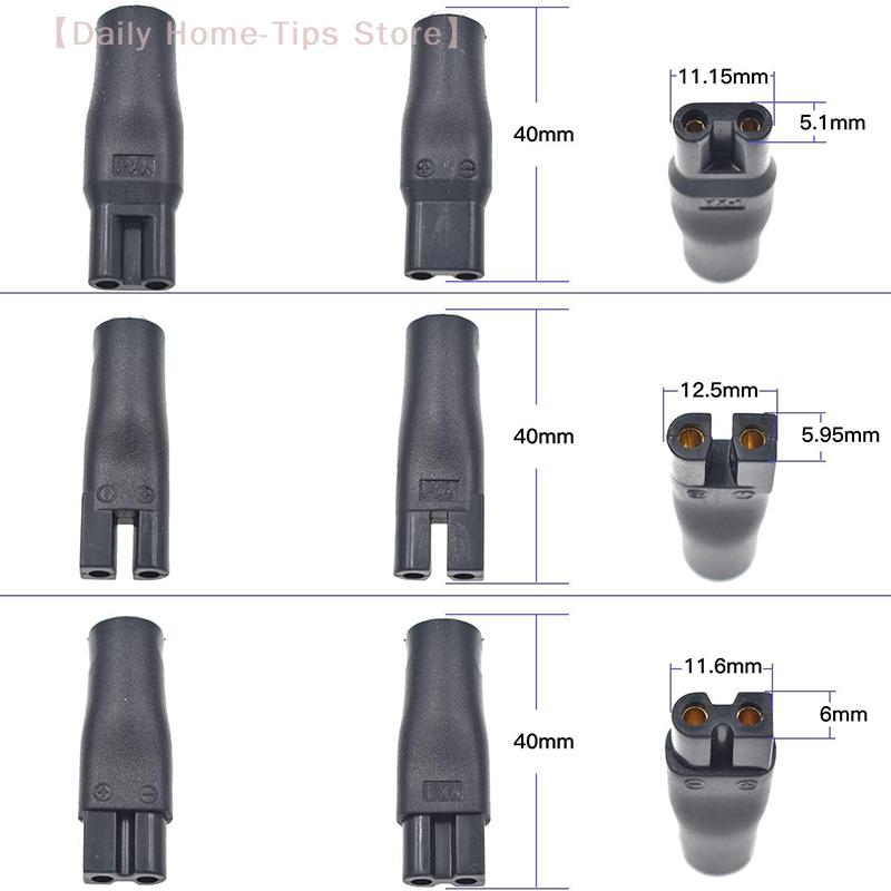 8 Stück 5V Stromkabel, Universelles USB-Adapterkabel für Elektrorasierer & Haarschneider, Ersatzladegerät