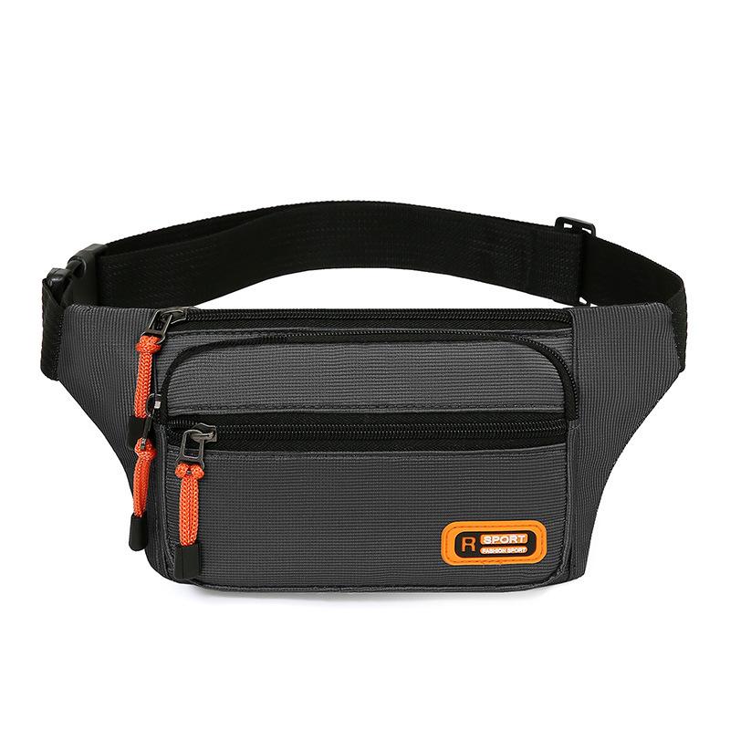 Unisex Multifunctional Waterproof Waist Bag: Large Capacity for Outdoor, Business, Money, and Phone.