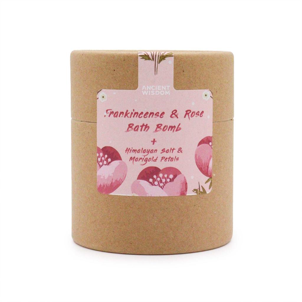 2x Bath Bomb And Himalayan Salt Gift Set 3-Piece