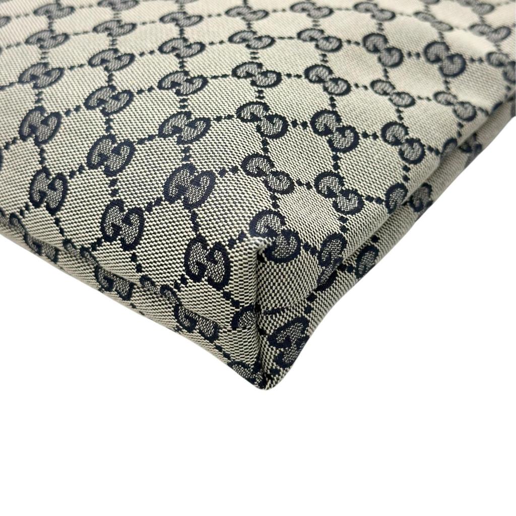 Gucci Sherry Line 388926 Shoulder Bag Beige Women Used