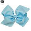 1Pc Girls Large Double Layers Hairbow Hair Bow Grosgrain Ribbon Clip Hairpin