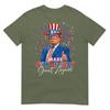 Make 4th Of July Great Again Patriotic Firework Donald Trump TShirt