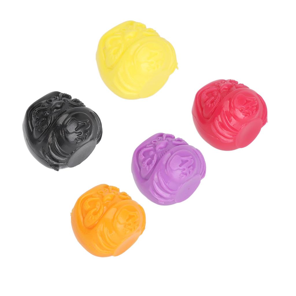 200pcs Tattoo Ink Cups with Base 17mm Daruma Ink Pigment Holder Container Microblading Makeup Pigmen