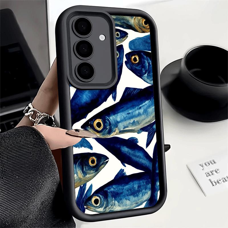 Phone Case for Samsung Galaxy A17 A16 A15 A14 A13 Discounted Salted Fish A56 A36 A26 A55 A35 A25 A54 A34 A24 A53 A33 A23 A07 A06