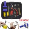 16Pcs/set Portable Watchmaker Tools Set Non-slip Watchband Removal Tool  Household