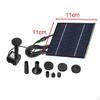 Landscape Fountain 1.4W Solar Pond Pump for Bird Bath