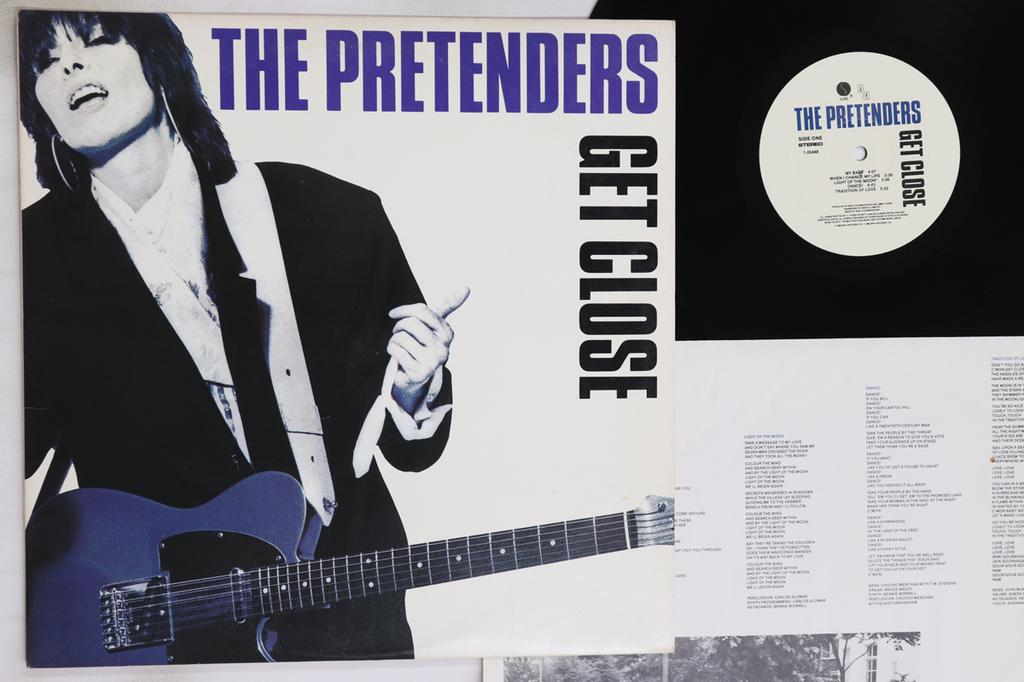 LP Record PRETENDERS - Get Close 125488 SIRE 1986 US Rock Used