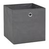 Storage Box - vidaXL - 4 Pcs - Non-woven Fabric - 32x32x32 Cm - Grey