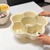 Rotatable Kitchen Hot Pot Side Dish Creative Vegetable Fruit Drain Basket  Family Party