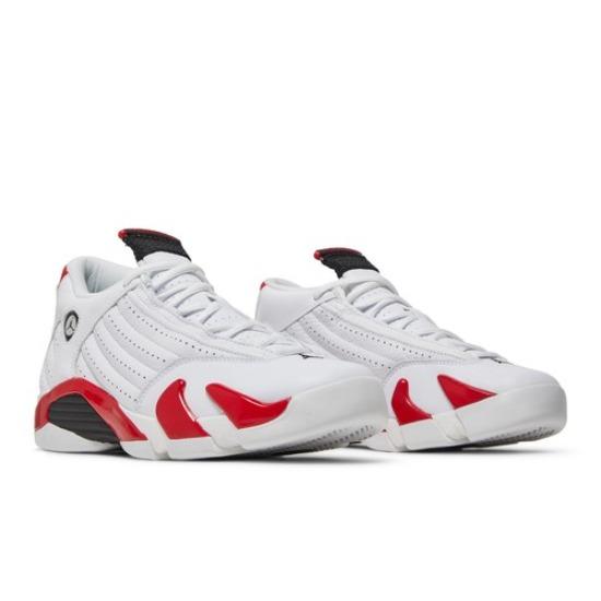 Air Jordan 14 Retro Mid GS Candy Cane 2019 Retro Sneakers 487524-100