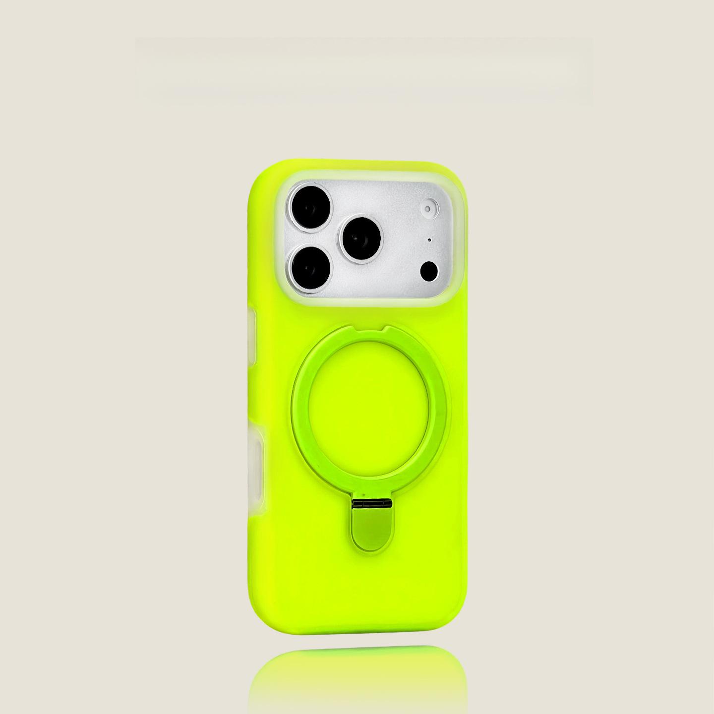 iPhone 17 Pro Max Liquid Jelly Magnetic Stand Case - Frosted Protective Cover 15 PROMAX