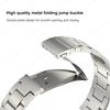 Correa de Acero Inoxidable de Titanio para Samsung Galaxy Watch 6 Classic 43 47mm 40/44mm Correa para Galaxy Watch 6 5 4 Pulsera sin Espacios