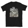 Vintage Woman Taming Dragons TShirt Classic Art Style Design for Art Lovers Unisex T-Shirt