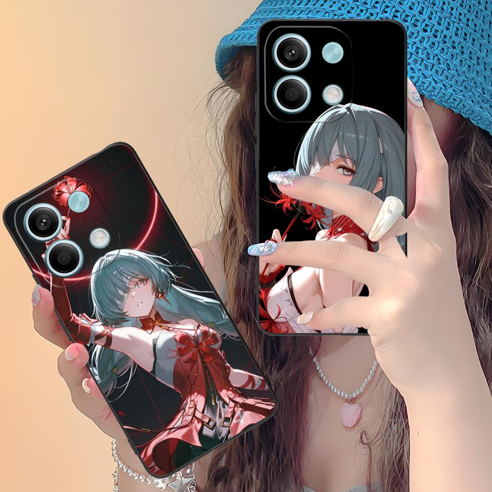 Wuthering Waves Phrolova Phone Case for Xiaomi Redmi 15 14 13 12 A5 3 2 1 C Plus 4G 5G Colorful Printing Cover Pretty Luxury